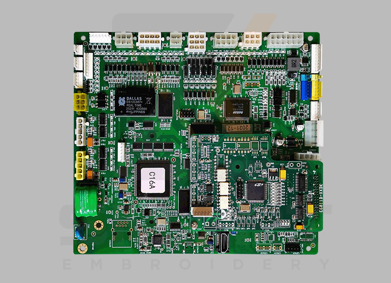 Scheda principale Dahao E8606 per C16 Scheda principale della scheda Mainboard E8606-C16A Accessori per macchine da ricamo per computer