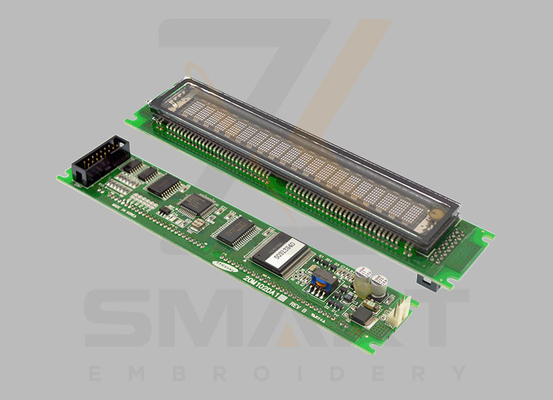 20m102da1 caratteri della testa operativa vfd utilizzato schermata di visualizzazione Modulo di visualizzazione della matrice 5VDC Interfaccia seriale parallela