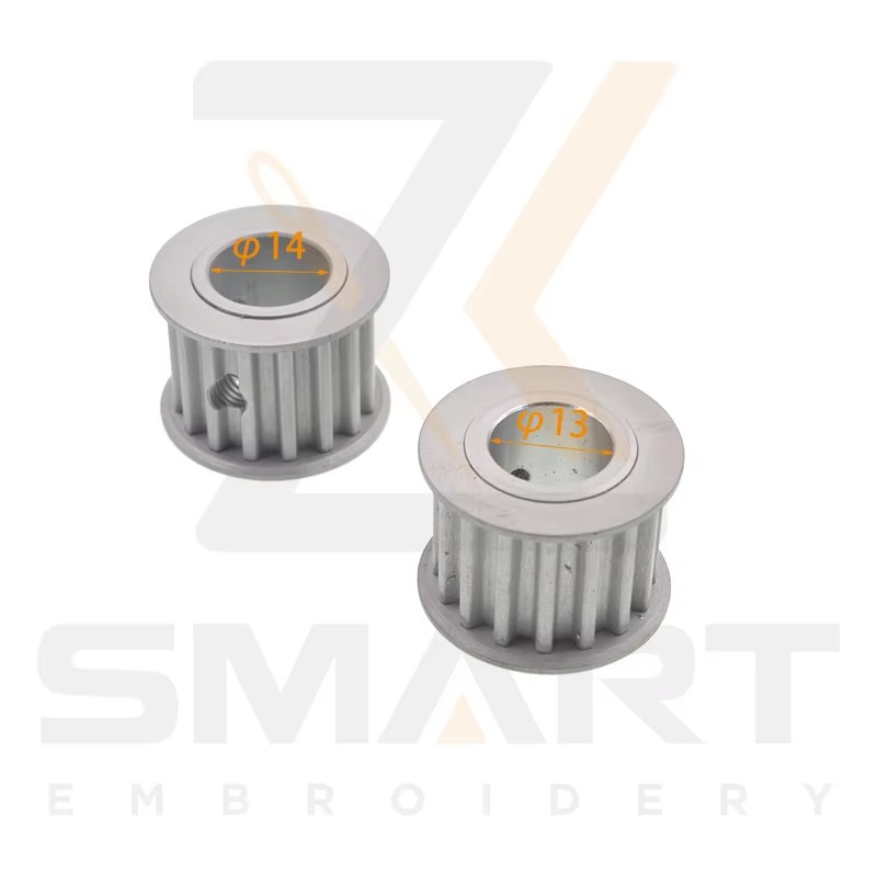 Tajima SWF China Embroidery Machine Parts Pulley T5 16 denti D05-T5-D13-T16-W17 D05-T5-D14-T16-W17
