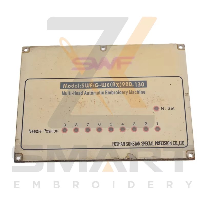 9 Color Neel Position Card SWF pezzi di macchina di incollaggio ESWF-NPC09-U