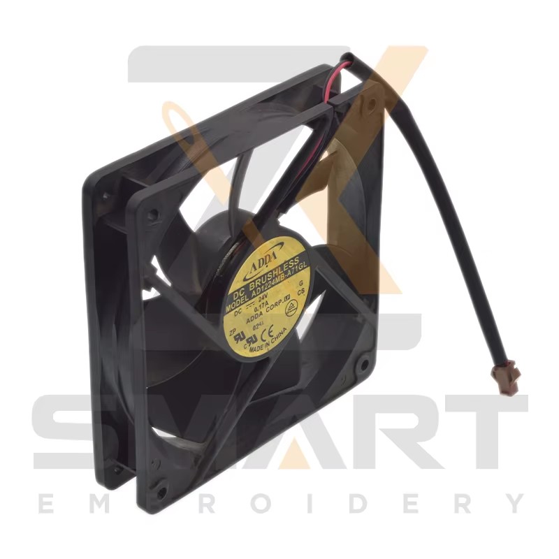 Ventilatore usato 24V per SWF AD1224MB-A71GC parti della macchina di incrociatura ESWF-AD1224MB-A71GC-U