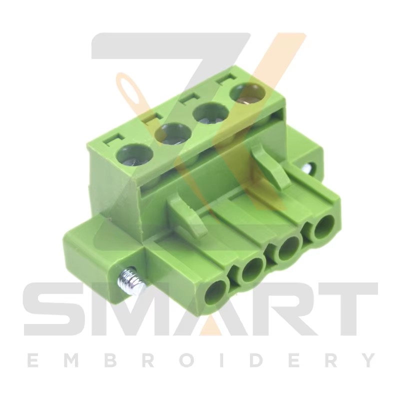 Connettore tipo L 4 pini per parti di comando delle macchine di incrociatura E12-CZ-L4-F E12-CZ-L4-M