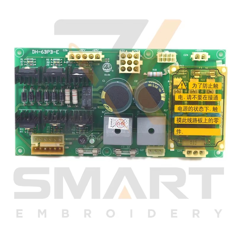Carte di alimentazione DAHAO 6BPB China Embroidery Machine Parts EDH04-6BPB-U